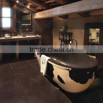 China Factory Home Decoration Wholesale Marble Marble Bathtub Black Stone photo-3