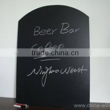 round shape chalkboard, bar chalkboard, returant chalkboard with hanger