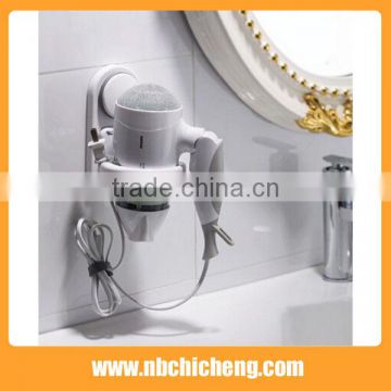 Plastic Hair dryer stand holder wall suction hair dryer holder