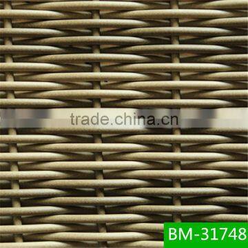 washable new material round rattan for outdoor sofa BM-31748