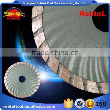 4" 105mm Turbo Rim Wave Diamond Saw Blade Angle Grinder Circular Cutting Disc Disk Wheel Universal Stone Brick Block Concrete photo-2