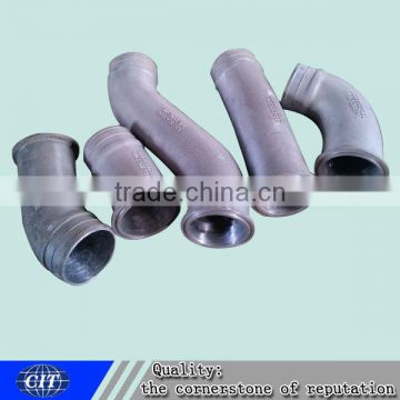 resin sand of ductile iron pipe fittings used for pipe connection