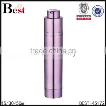 15ml 30ml 50ml Cosmetic Packaging Skin Care Luxury Purple UV Airless Rotary Pump Acrylic Lotion Bottle Best Sellers photo-3