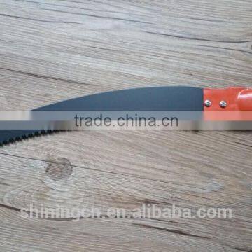 High Tree Cut Curve Pruning Saw With Steel and Rubebr Handle photo-4
