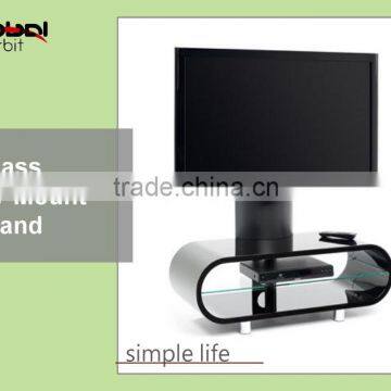 Home Furniture Modern Bracket Glass LCD Plasma Design TV Mount Stand