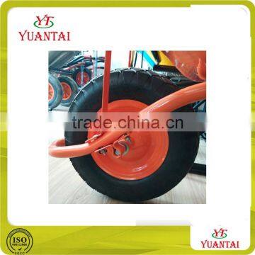 wheel barrow, garden tool cart, hand trolley use air wheel cart wheel PU foam flat free pneumatic solid rubber caster wheel