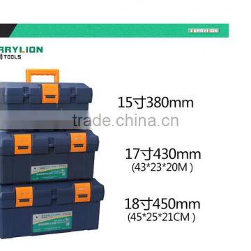 Berrylion Plastic Toolbox 15.2"/380mm Plastic Toolbox Big Size Toolbox