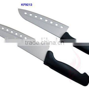 Japanese Stainless Steel Blade 2-PACK Silver Non-Stick Coating Kitchen Chef Knife