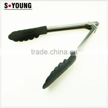 35016 Nylon Kitchen Tongs BBQ Cooking Food Salad Tongs photo-3