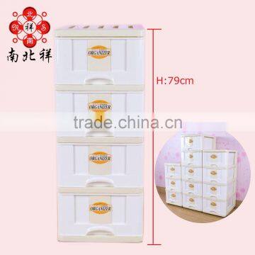 Family Used Plastic Storage Box With Cabinet Lock