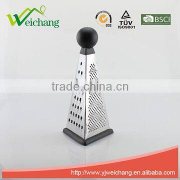 WCGT334 Hot Sale 3 Sides Stainless Steel Grater Vegetable Kitchen Graters photo-3
