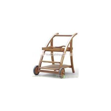 TEAK WOOD TROLLY