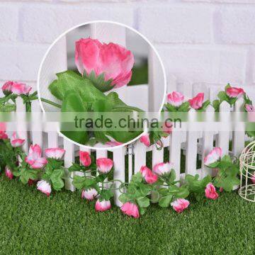 Artificial Hanging Vine Plant Silk Leaf Garland photo-4