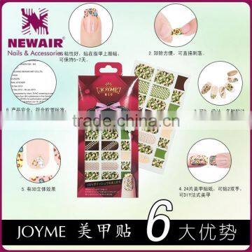 New Air Nail Art Stickers Foils Non-toxic Nail Wraps Care photo-4