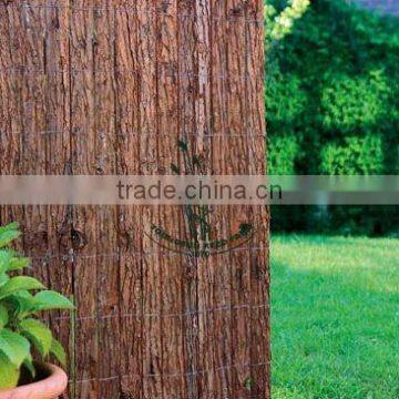 bark fence