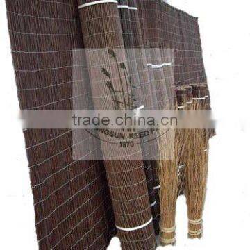 Dark Natural Willow Fencing for Gardening for Ugly Chain Link photo-2
