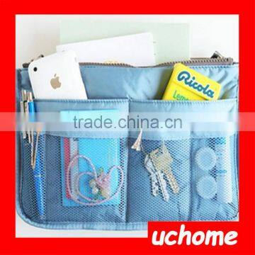 UCHOME Nylon Fabric Double Zipper Multifunctional Bag Organizer Cosmetic Bag photo-6