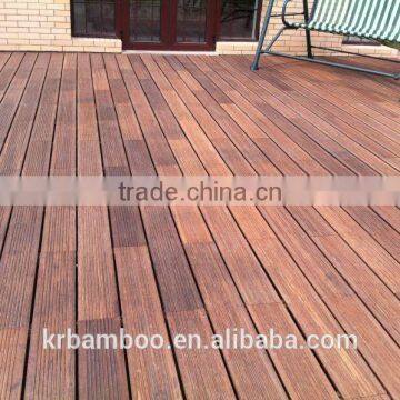 CE FSC Cetificated Low VOC Ecofriendly Carbonized Bamboo Decking photo-4