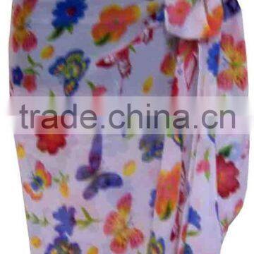 Ladies Polyester Printed pareo