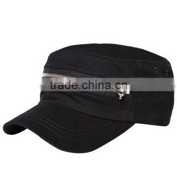 2016 Fashion Style Military Caps Custom Sport Military Hat With Zip photo-4