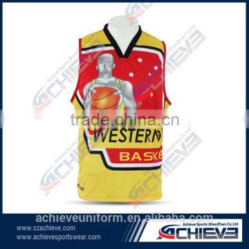 European Cheap Youth Basketball Uniforms Clothing Design Wholesale photo-2