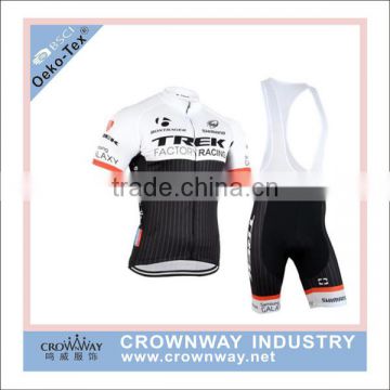 Men's Short Sleeve Cycling Suit with Pads