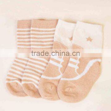 Wholesale combed cotton Colorful Baby Socks