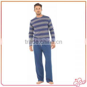 Cotton Striped Long Sleeve Pijama for Man photo-3