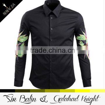 Man Shirt Manufacturer Wholesale New Style Embroideried Leisure Long Sleeve Dress Shirt at Competitive Price photo-3