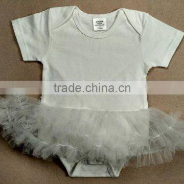 Sublimation Blank Baby Romper Tutu Skirt 100% Polyester for Sublimation Print. no Minimum Quantity. photo-3