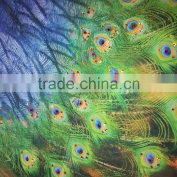 Peacock Print Embellished Kaftan CAFTAN Tunic Poncho Blouse photo-3