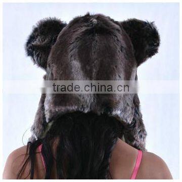 Wholesale Folding Funny Christmas Unisex Adult Animal Winter Hat and Gloves photo-2