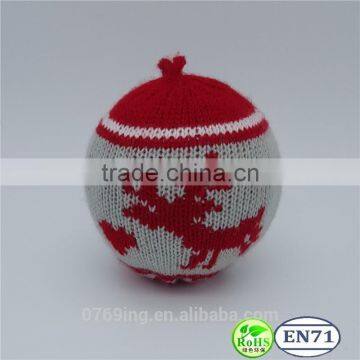 Decoration Knitting Stocking X'mas Decoration Knitted Stocking Snowflake Pattern Knitted Stock photo-3