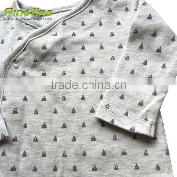 Long-Sleeved Cotton Baby Clothes One Piece Winter Design Smocked Baby Romper photo-4