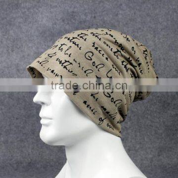 fashion casual knitting beanie riding men cap and hat