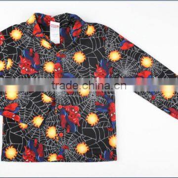 Spider Man Printing Fire Prevention Sleep Wear Kids Sleeping Wear photo-4