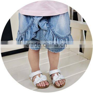 S17406A Hot Sale Children Summer Denim Shorts Baby Clothes Shorts photo-3
