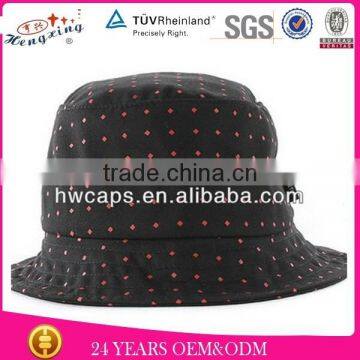 Pot 100% cotton fabric men bucket hat floppy hat