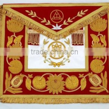 Masonic grand Officers Bullion Wire Hand Embroidered Apron