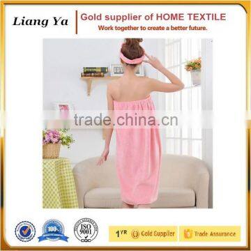 China factory wholesale lady clothes sleeveless fleece bathrobe