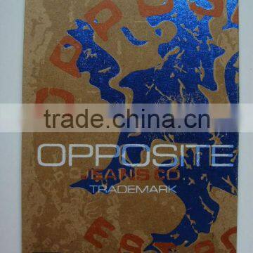 Customized tag label