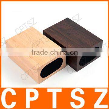 Hot Selling Wooden Bluetooth Speaker With Digital Led Desk Clocks With Alarm photo-5