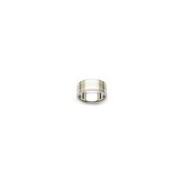 China (Mainland) Titanium Ring Inlay Gold