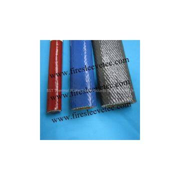 BST Heat Protection Sleeve Silver Fire Sleeving