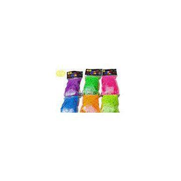 Neon Elastic DIY Rainbow DIY Loom Rubber Band , loom for rubber band bracelets
