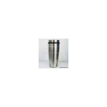 Sell Stainless Steel Travel Mug with Ribwork