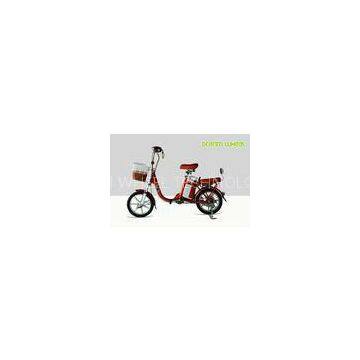 12Ah Lithium Scooter Electric Bike 48 Volt 25Km / H Drum Brake With Lock