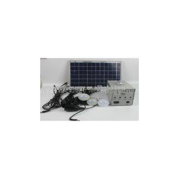 20W Solar panel home lighting system