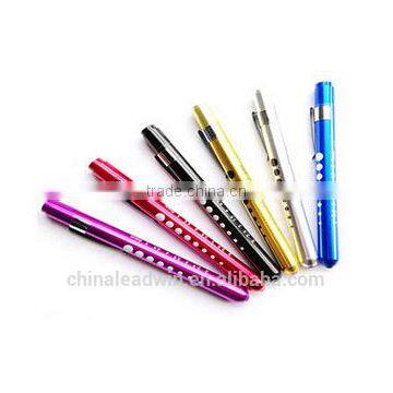 Nurses Medical Pen Light Torch Doctor Pupil Gauge