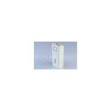 Mini Tablet PC / Iphone / IPad Portable Power Bank 4800mAh , External Mobile Charger